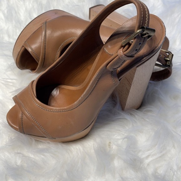 Chloe leather  high heels size 37 - Picture 3 of 3